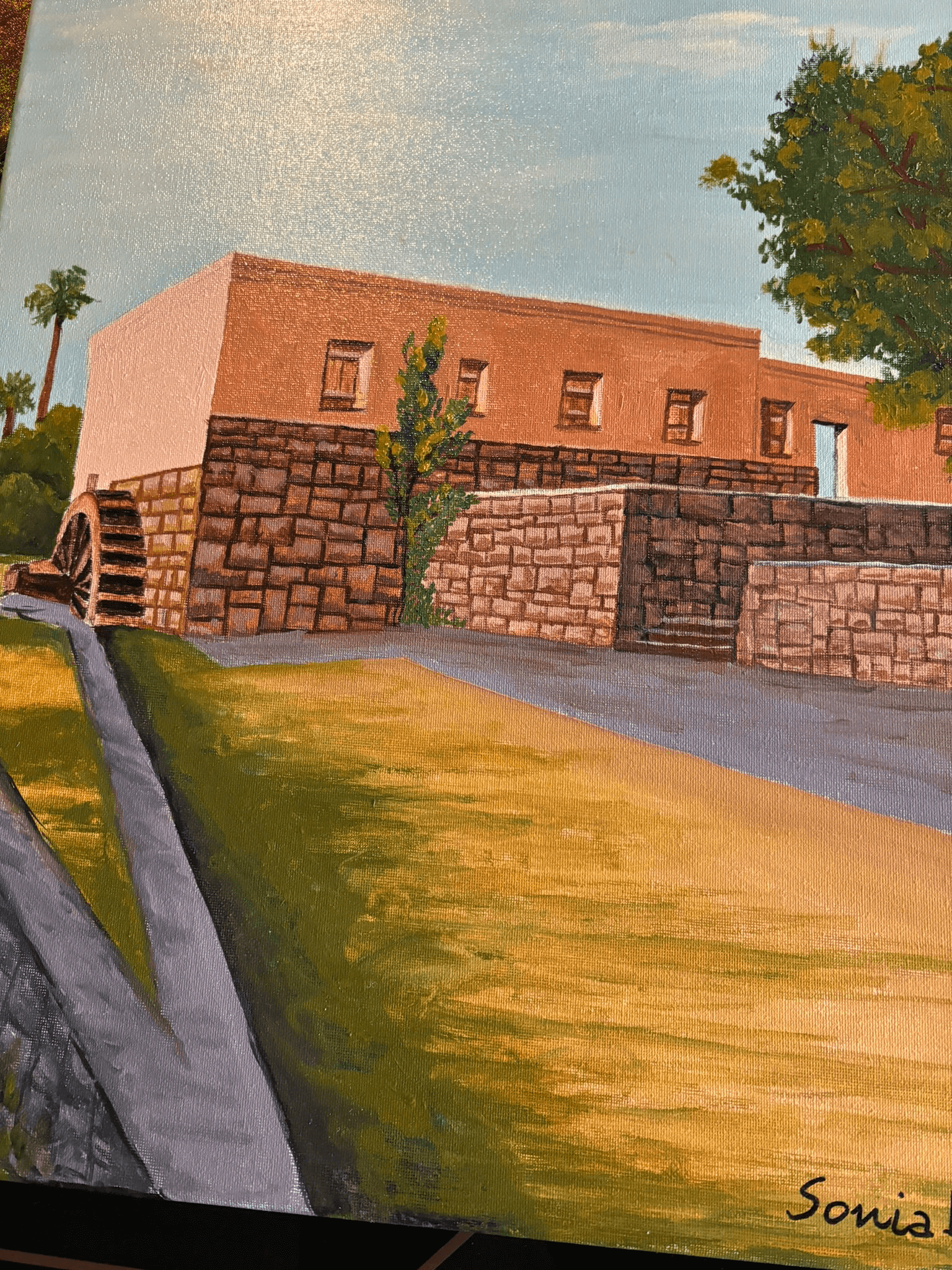 Cuadro: Molino de Pérez - Montevideo