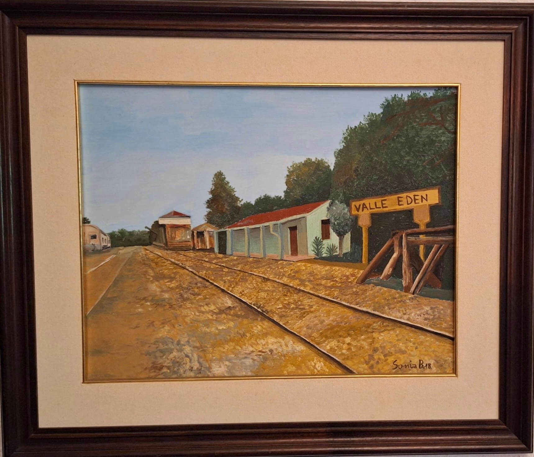 Cuadro: " Valle Eden - Departamento de Tacuarembó"